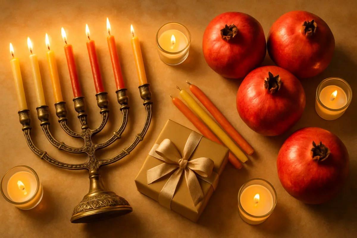 מתנות לחגי ישראל: ראש השנה, חנוכה ופסח