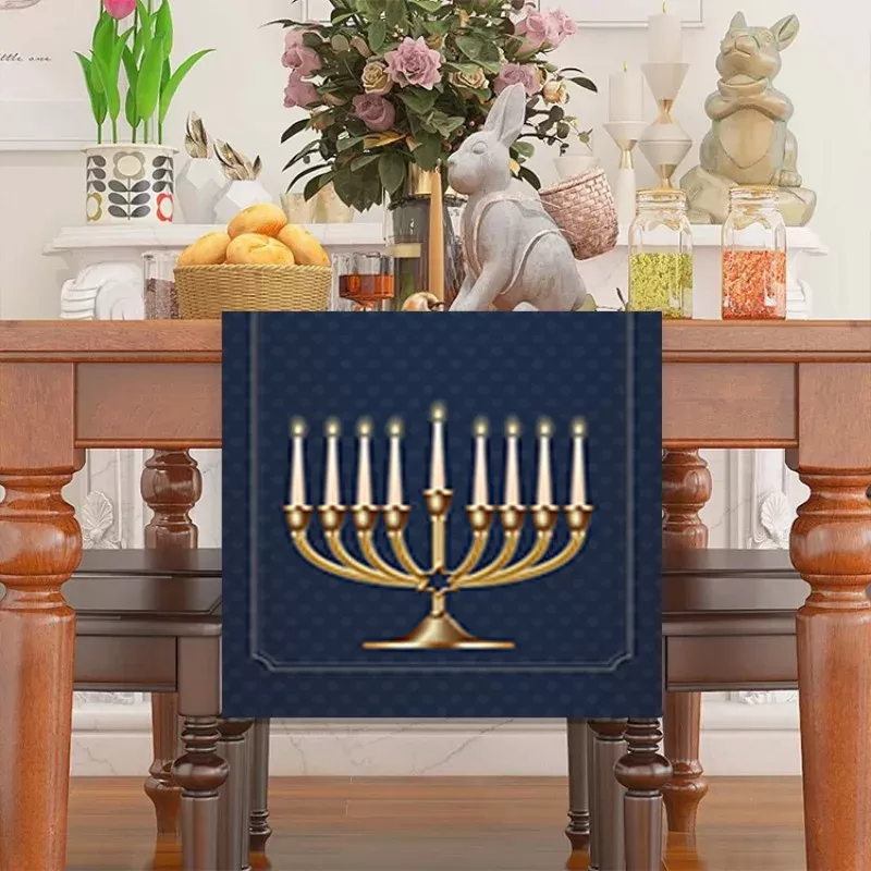 ראנר שולחן לחנוכה - עיצוב חגיגי - תמונה 6