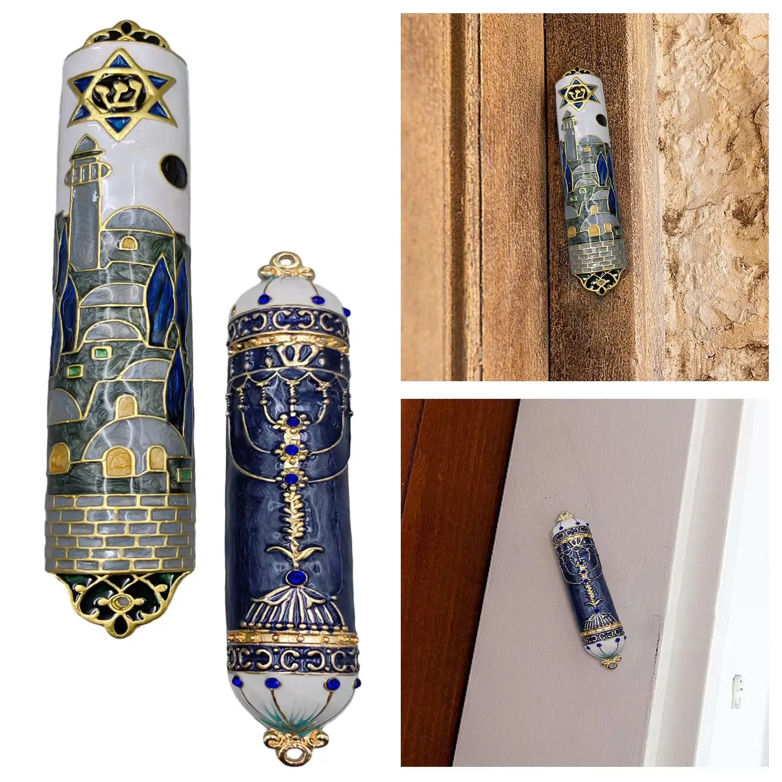 מזוזה מעוצבת בעבודת יד לברכת הבית