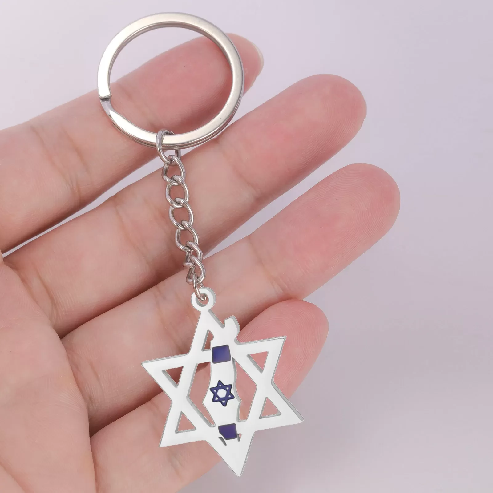 מפתח מגן דוד קלאסי - מתנה מושלמת - תמונה 4
