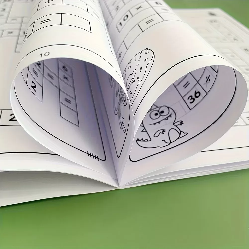 חוברת מתמטיקה בת 32 עמודים לילדים - תמונה 4