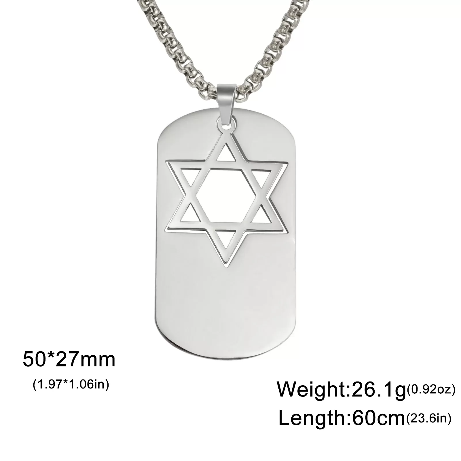 תליון מגן דוד בעיצוב ייחודי - תמונה 6