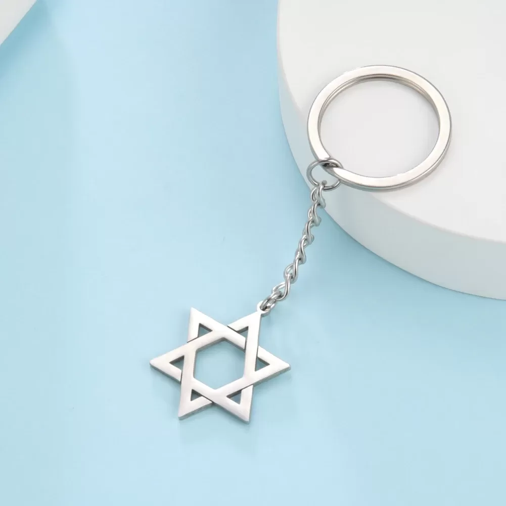 מפתח מגן דוד - תכשיט יהודי ייחודי - תמונה 4