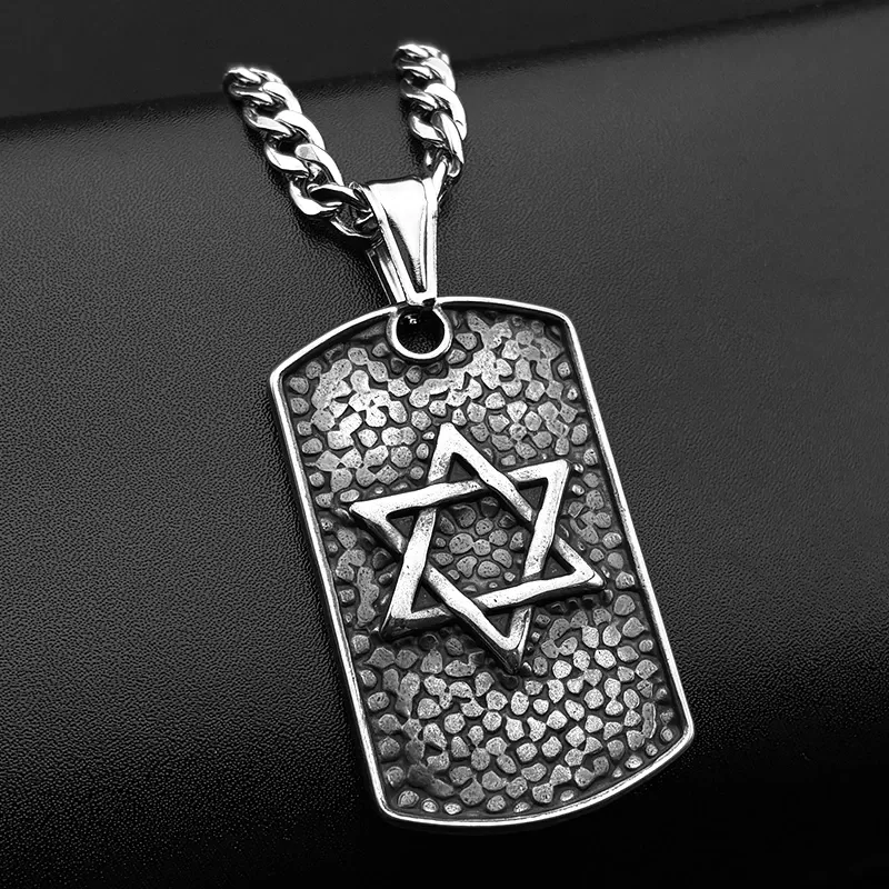 תליון מגן דוד מזהב/כסף - תכשיט אופנתי