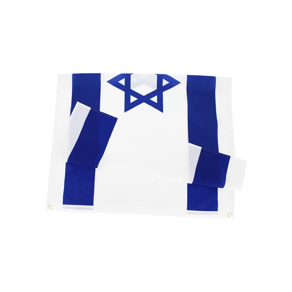 דגל ישראל 3x2 רגלים - צבעים חיים ועמידות - תמונה 5