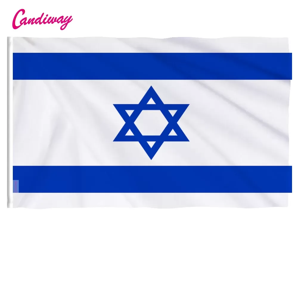 דגל ישראל 3x2 רגלים - צבעים חיים ועמידות בפני UV